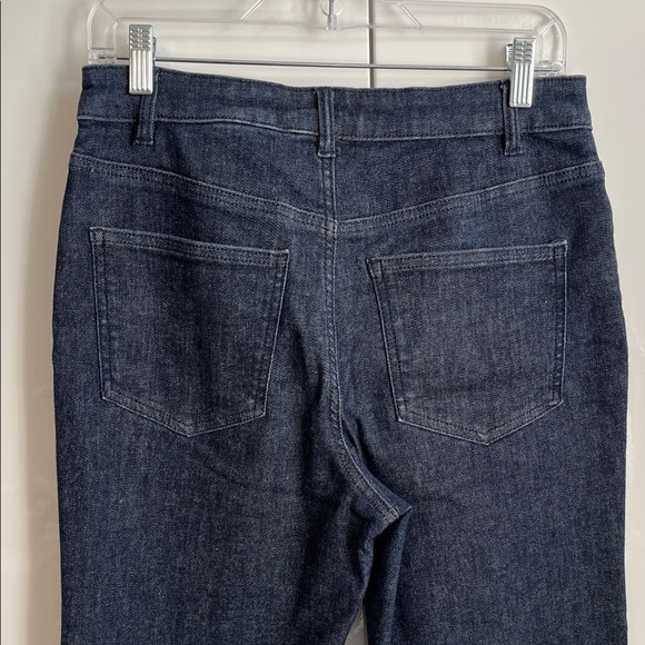 RW&CO Women's Deep Indigo Flare Leg Denim Jeans Stretch, Size 28 - Picture 7 of 11